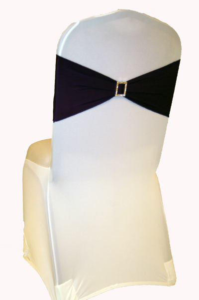Black Band on White
