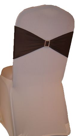 Chocolate Band on White