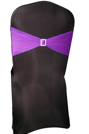 Purple Band on Black