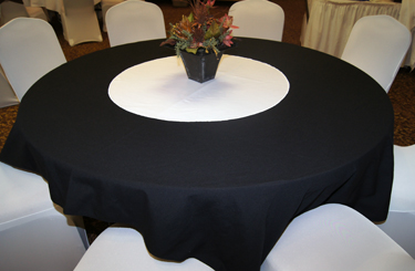 White Table Circle